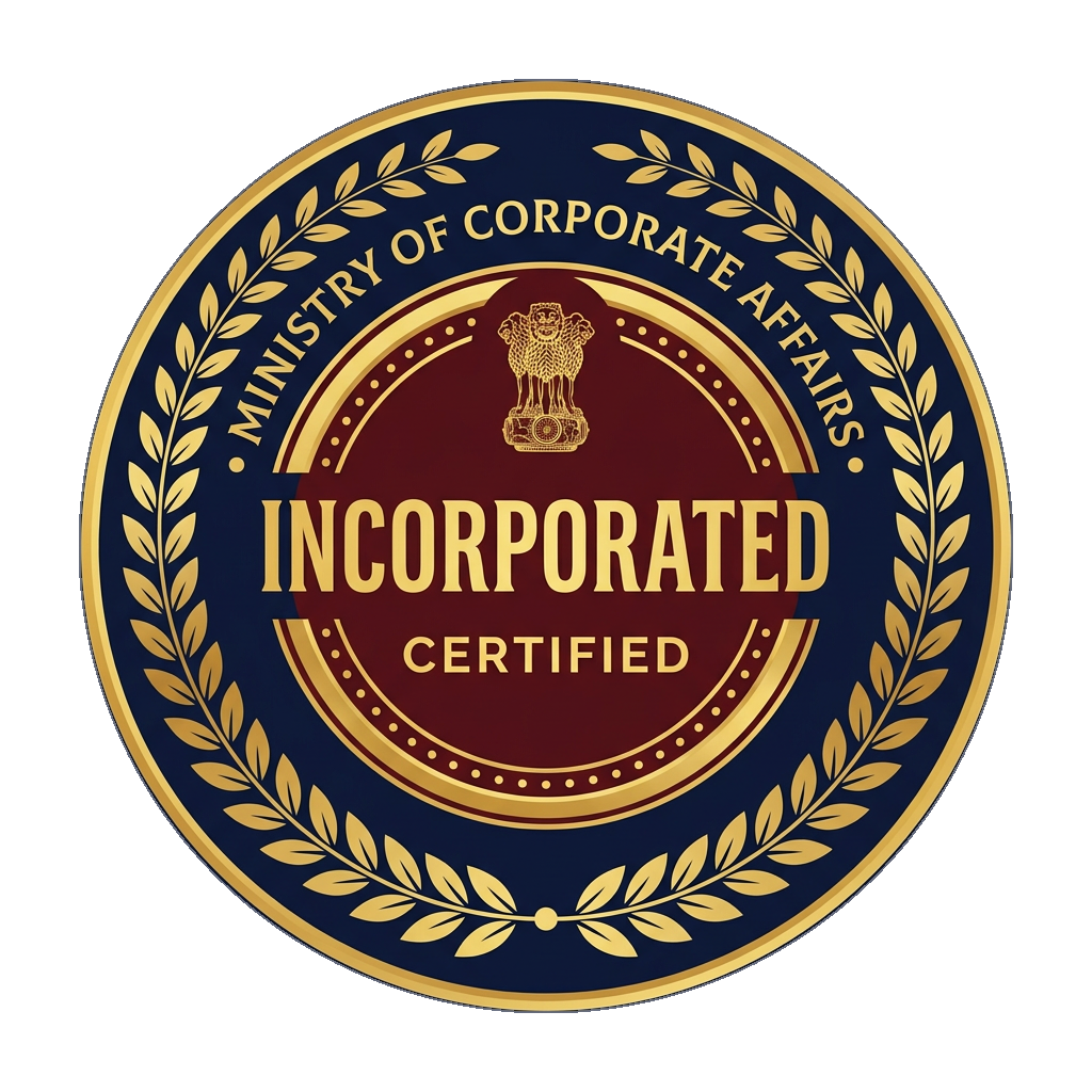 Certificate of Incorporation - Ministry of Corporate Affairs